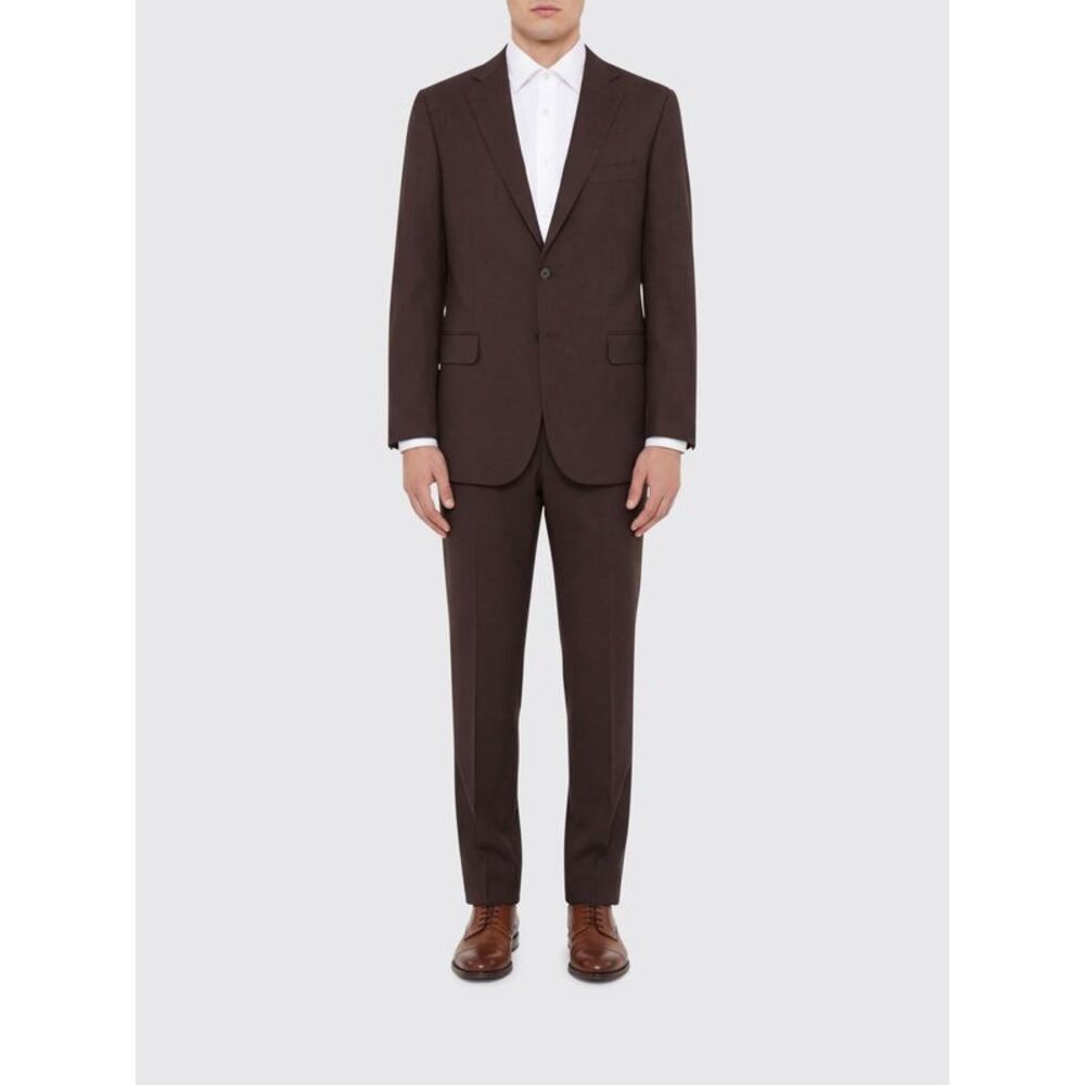 Brioni Suit Men Brown